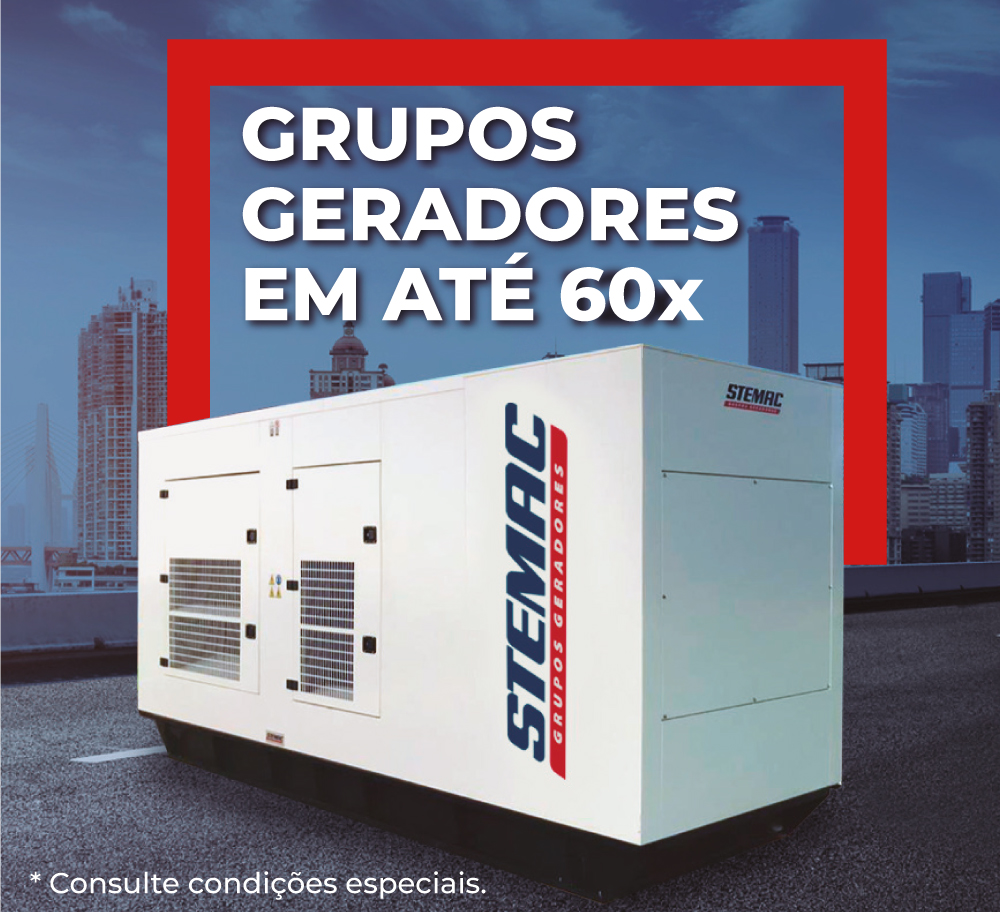 Grupo Geradores linha 2021 em até 12x